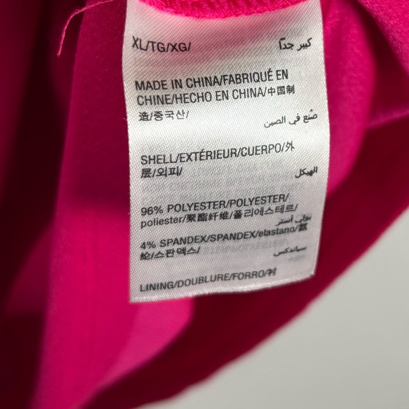 INC Dress Wrap Jersey Hot Pink- XL - Picture 8 of 9
